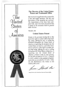 Shang Patent - United States